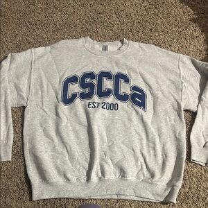 CSCCA Men's Grey Sweatshirt